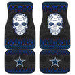 Dallas Cowboys American Football Club Skull Car Floor Mats NFL Car Accessories Custom For Fans AA22111711