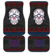 New York Giants American Football Club Skull Car Floor Mats NFL Car Accessories Custom For Fans AA22111611