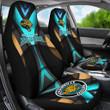 Jacksonville Jaguars American Football Club Skull Car Seat Covers NFL Car Accessories Custom For Fans AA22111105