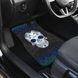 Carolina Panthers American Football Club Skull Car Floor Mats NFL Car Accessories Custom For Fans AA22111609