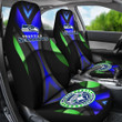 Seattle Seahawks American Football Club Skull Car Seat Covers NFL Car Accessories Custom For Fans AA22111117