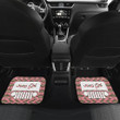 Jeep Minimalist Car Floor Mats Automotive Car Accessories Custom For Fans AA22110903