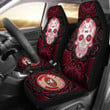 San Francisco 49ers Car Seat Covers NFL Skull Mandala New Style Car For Fan Ph221109-28