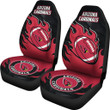 Arizona Cardinal Car Seat Covers Fire Ball Flying NFL Sport Custom For Fan Ph221119-01