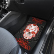 Cleveland Browns Car Floor Mats NFL Skull Mandala New Style Car For Fan Ph221109-08a