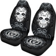 Las Vegas Raiders Car Seat Covers NFL Skull Mandala New Style Car For Fan Ph221109-16