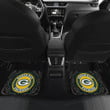 Green Bay Packers Car Floor Mats NFL Skull Mandala New Style Car For Fan Ph221109-12a