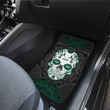 New York Jets Car Floor Mats NFL Skull Mandala New Style Car For Fan Ph221109-24a