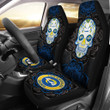 Los Angeles Rams Car Seat Covers NFL Skull Mandala New Style Car For Fan Ph221109-18