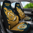 Jacksonville Jaguars Car Seat Covers Fire Ball Flying NFL Sport Custom For Fan Ph221119-14