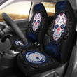 New England Patriots Car Seat Covers NFL Skull Mandala New Style Car For Fan Ph221109-21