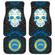 Los Angeles Chargers Car Floor Mats NFL Skull Mandala New Style Car For Fan Ph221109-17a