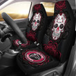 Atlanta Falcons Car Seat Covers NFL Skull Mandala New Style Car For Fan Ph221109-02