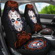 Denver Broncos Car Seat Covers NFL Skull Mandala New Style Car For Fan Ph221109-10