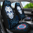 Tennessee Titans Car Seat Covers NFL Skull Mandala New Style Car For Fan Ph221109-31