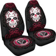Atlanta Falcons Car Seat Covers NFL Skull Mandala New Style Car For Fan Ph221109-02