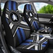 United States Space Force Car Seat Covers NFL Car Accessories Custom For Fans AA22112302