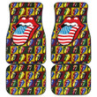 The Rolling Stones Rock And Roll Band Car Floor Mats Music Band Car Accessories Custom For Fans AA22120302