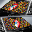 The Rolling Stones Rock And Roll Band Car Sun Shade Music Band Car Accessories Custom For Fans AA22120302