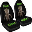 I Am Groot Car Seat Covers Movie Car Accessories Custom For Fans AA22120501