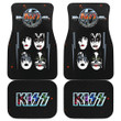 Kiss Rock Band Car Floor Mats Music Band Car Accessories Custom For Fans AA22120801