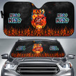 Kiss Rock Band Car Sun Shade Music Band Car Accessories Custom For Fans AA22120802