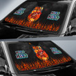 Kiss Rock Band Car Sun Shade Music Band Car Accessories Custom For Fans AA22120802