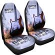 Led Zeppelin Rock Band Car Seat Covers Music Band Car Accessories Custom For Fans AA22120601