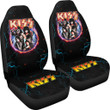 Kiss Rock Band Car Seat Covers Music Band Car Accessories Custom For Fans AA22120804