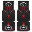Toyota Symbol Car Floor Mats Automotive Car Accessories Custom For Fans AA22122103