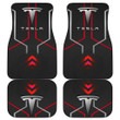 Tesla Symbol Car Floor Mats Automotive Car Accessories Custom For Fans AA22122003