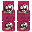 Jack And Sally Valentine Nightmare Before Christmas Car Floor Mats Cartoon Car Accessories Custom For Fans AA22121603