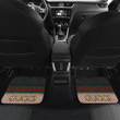 Gucci Symbol Car Floor Mats Fashion Car Accessories Custom For Fans AA22122203