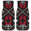 Toyota Symbol Car Floor Mats Automotive Car Accessories Custom For Fans AA22122104