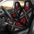 Tesla Symbol Car Seat Covers Automotive Car Accessories Custom For Fans AA22122004