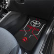 Toyota Symbol Car Floor Mats Automotive Car Accessories Custom For Fans AA22122103