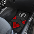 Toyota Symbol Car Floor Mats Automotive Car Accessories Custom For Fans AA22122101