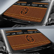 Hermes Symbol Car Sun Shade Fashion Car Accessories Custom For Fans AA22122901