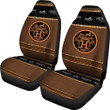 Hermes Symbol Car Seat Covers Fashion Car Accessories Custom For Fans AA22122901