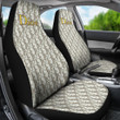 Dior Symbol Car Seat Covers Fashion Car Accessories Custom For Fans AA22122601