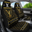 LV Symbol Car Seat Covers Fashion Car Accessories