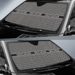 Dior Symbol Car Sun Shade Fashion Car Accessories Custom For Fans AA22122604