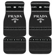 Prada Symbol Car Floor Mats Fashion Car Accessories Custom For Fans AA23010501