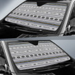 Prada Symbol Car Sun Shade Fashion Car Accessories Custom For Fans AA23010504