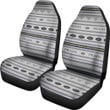 Prada Symbol Car Seat Covers Fashion Car Accessories Custom For Fans AA23010504