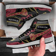 Crimson Lion JD Sneakers Black Clover Custom Anime Shoes