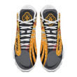 Demon Slayer Air JD13 Sneakers Agatsuma Zenitsu Sneakers Custom Anime Shoes