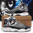 Demon Slayer JD 13 Sneakers Obanai Iguro Air Jordan 13 Custom Anime Shoes