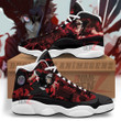 Black Clover Asta Air Jordan 13 Sneakers Custom Anime Shoes