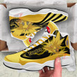 Pokemon Zapdos Air Jordan 13 Sneakers Custom Anime Shoes